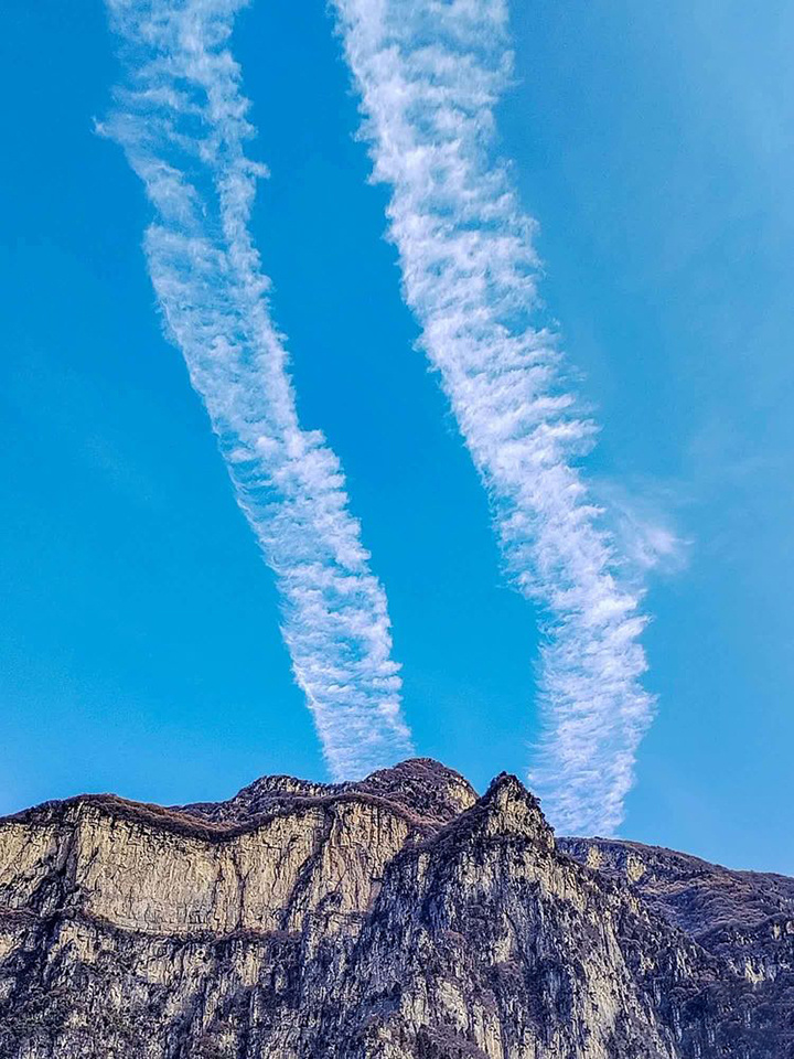 沁阳：冬景似春华 山间好风光