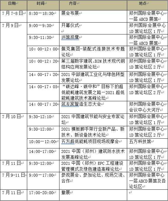 建筑新时代  建造新未来 <br>2021中国（郑州）筑博会隆重开幕