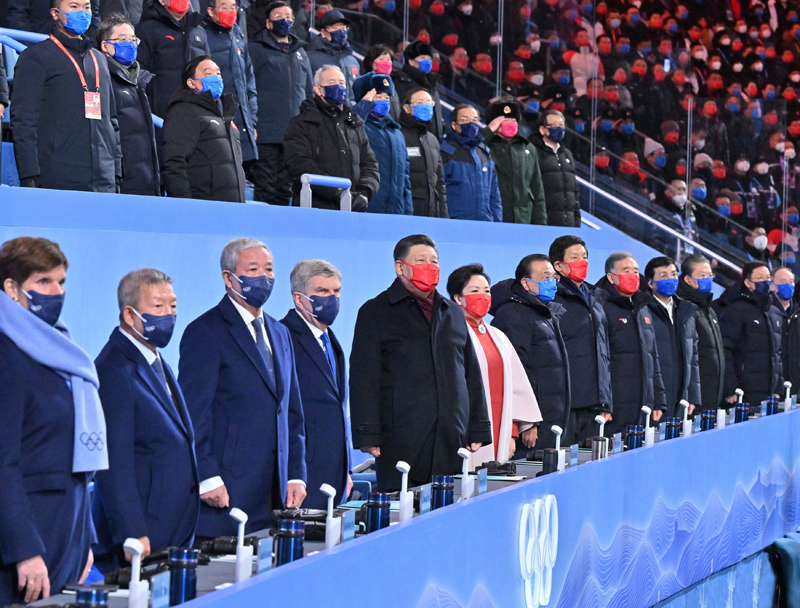第二十四届冬奥会在北京圆满闭幕 习近平出席闭幕式