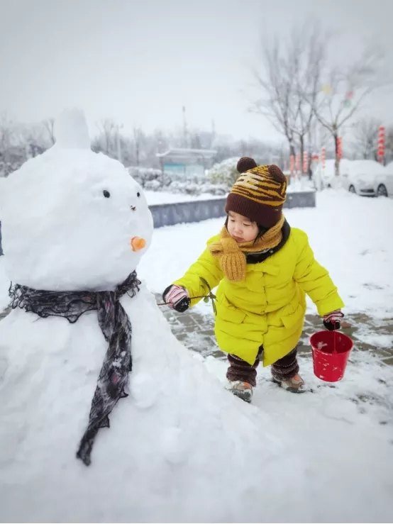 雪中人