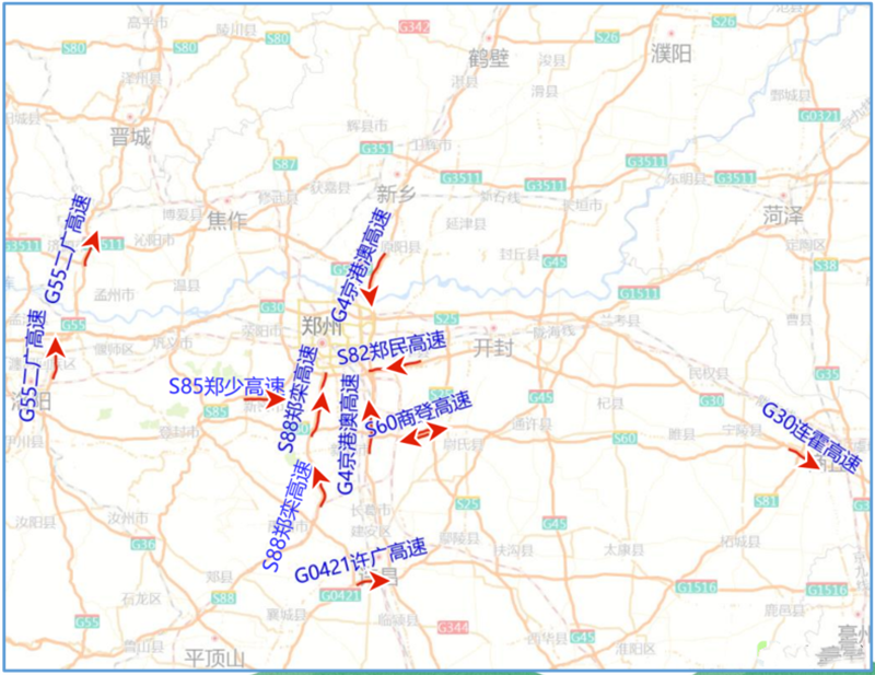 2022年国庆假期河南高速出行提示
