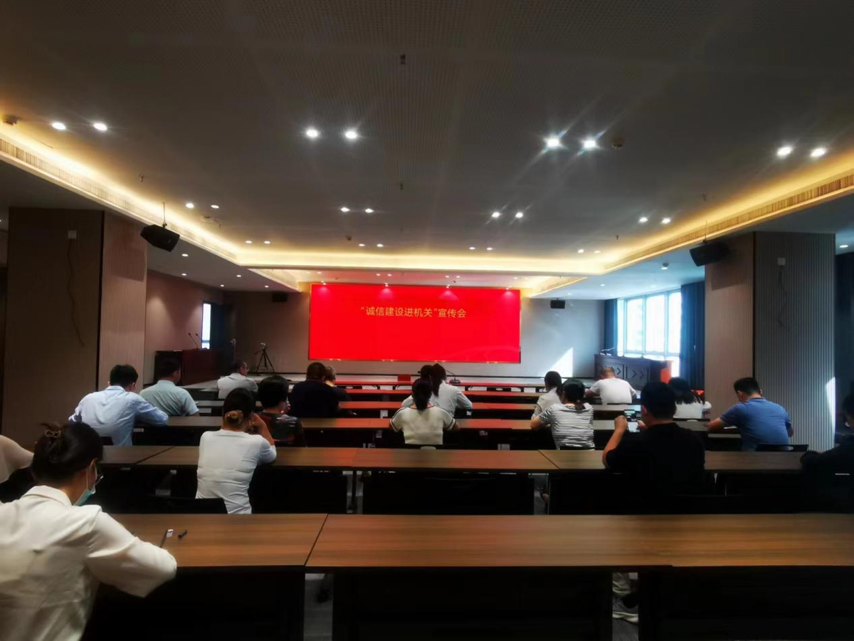 自然资源和规划局召开诚信建设进机关宣传会