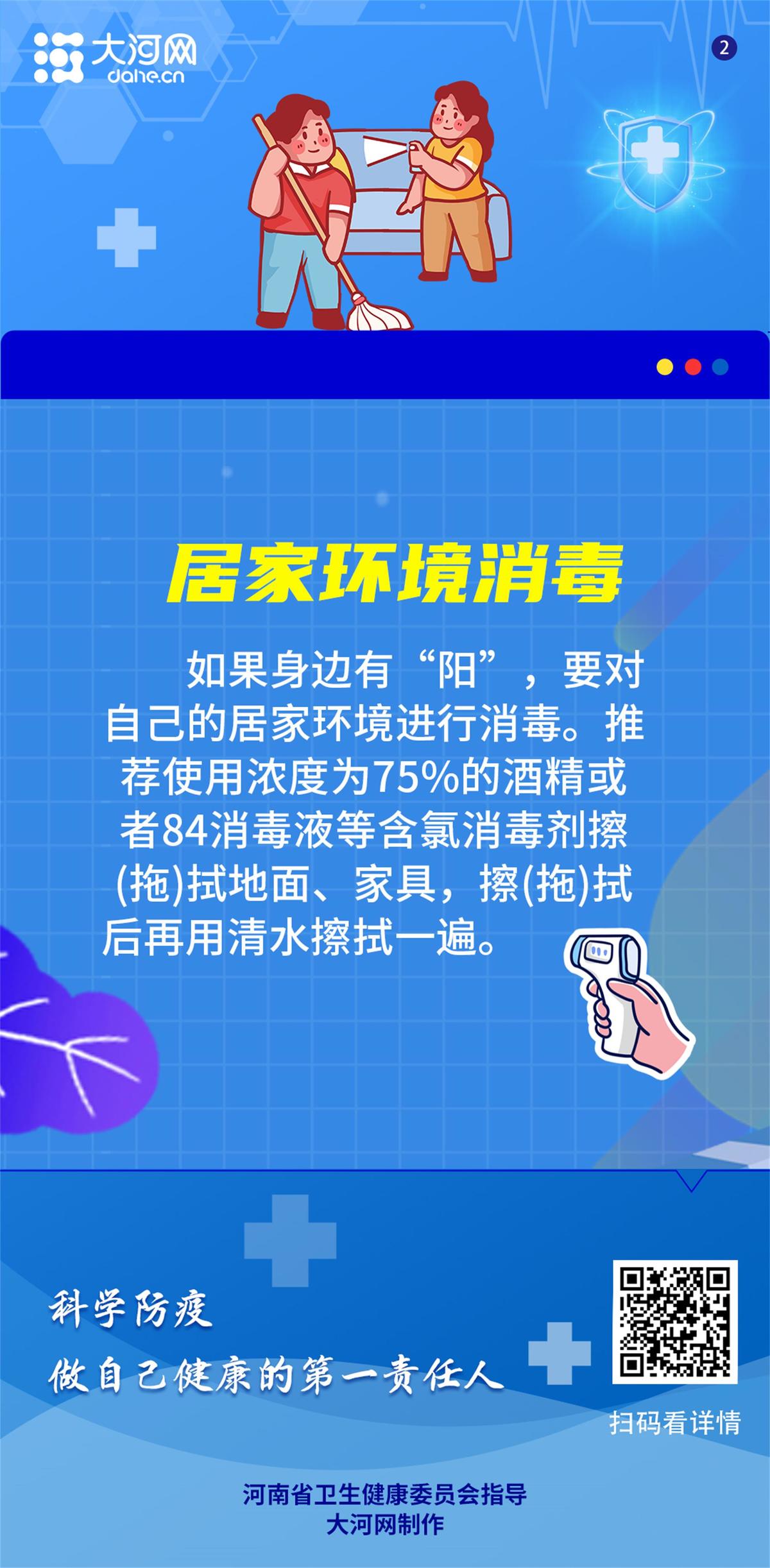 防疫科普海报丨身边有人“阳”了，该怎么做？