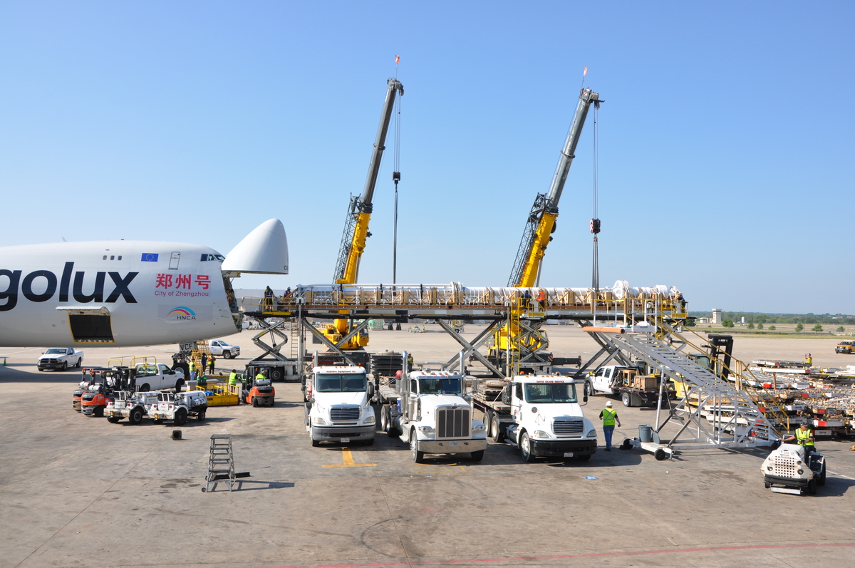 郑卢“空中丝路”畅通国际航空物流大通道