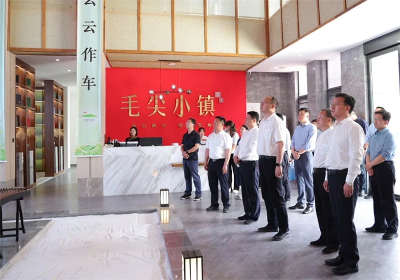信阳：统筹做好茶菜水三篇文章 助推交旅文创深度融合加速出彩