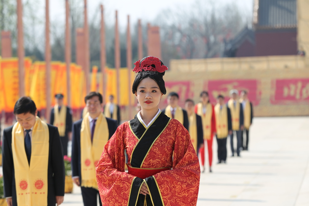 现场美图，带您领略庄严神圣的拜祖大典
