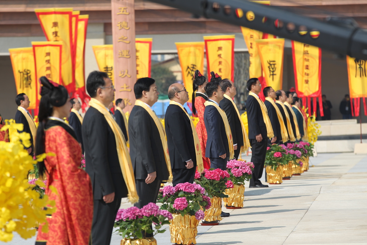 现场美图，带您领略庄严神圣的拜祖大典