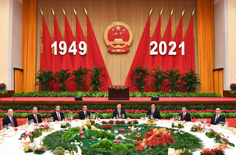 国务院举行国庆招待会 庆祝中华人民共和国成立72周年 国务院举行国庆招待会 庆祝中华人民共和国成立72周年