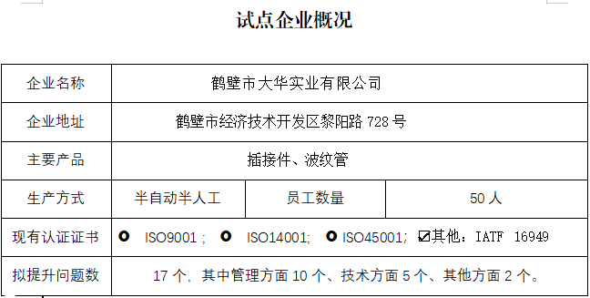 鹤壁市大华实业有限公司