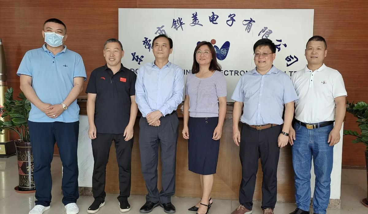 河南省人民政府驻广州办事处赵青林一行走访调研东莞豫商企业