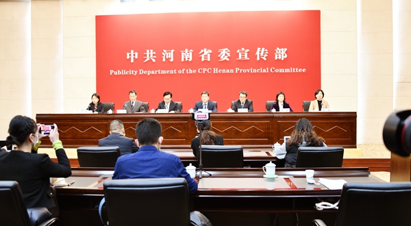 厅二级巡视员常黎参加“奋进新征程 中原更出彩”主题系列新闻发布会
