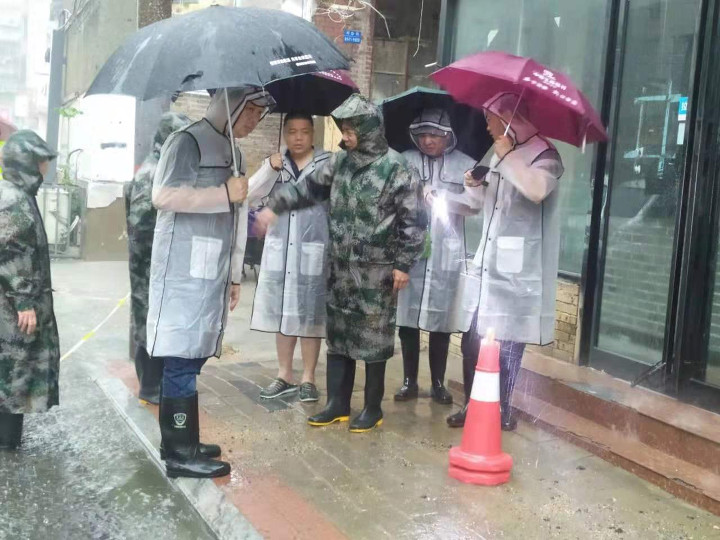 防汛救灾 河南人防在行动