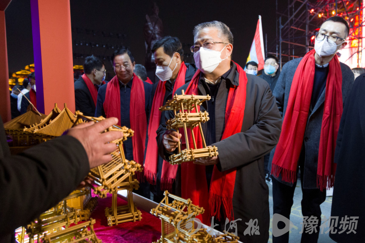 2023商丘火神台庙会非遗文化节开幕 