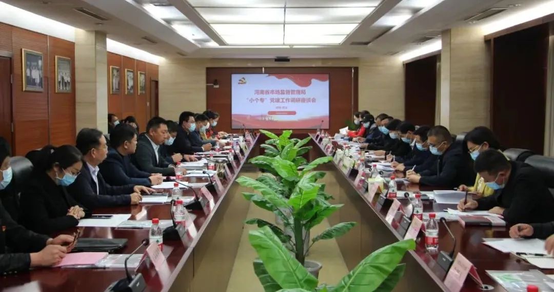 喜迎二十大 永远跟党走<br>河南省市场监管局组织开展“小个专”党建主题宣传活动