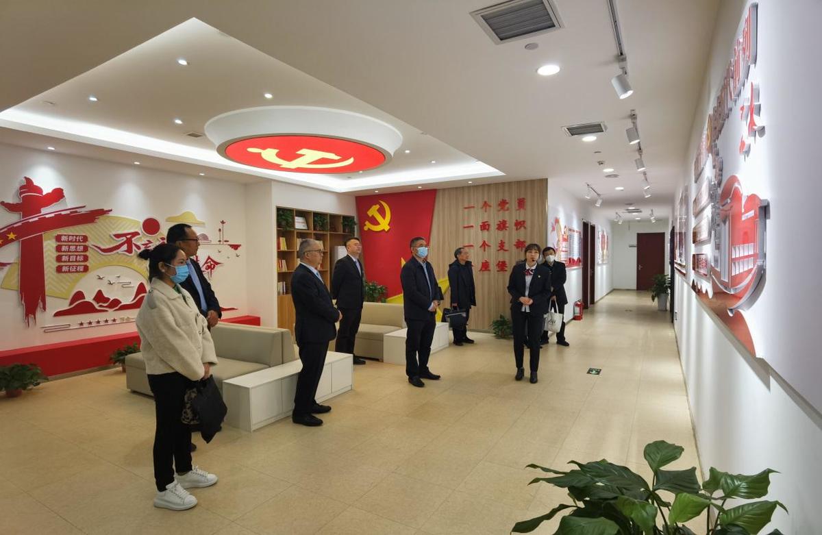 省政府国资委基层党支部标准化规范化建设验收暨党委书记抓基层党建第四工作组赴中原证券调研指导