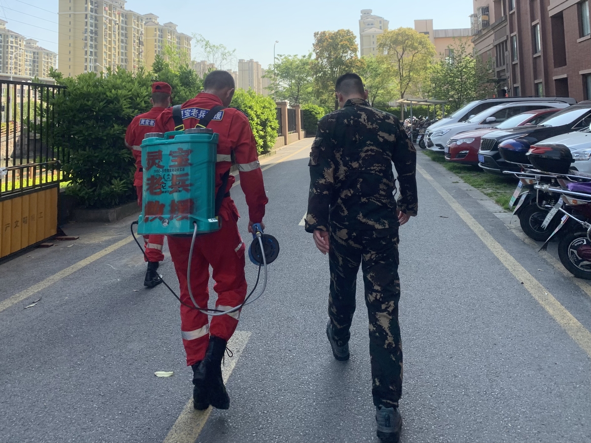 最大的51岁，最小的刚满18岁 灵宝老兵应急救援队驰援上海