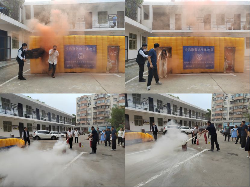 河南省文物局举办消防知识培训及演练活动