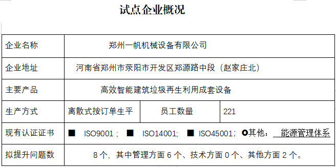 郑州一帆机械设备有限公司