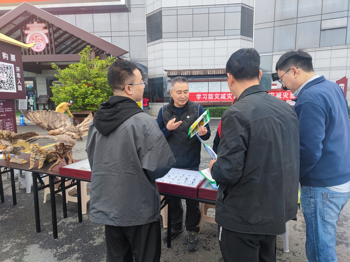 洛阳市林业局积极开展防灾减灾周宣传活动