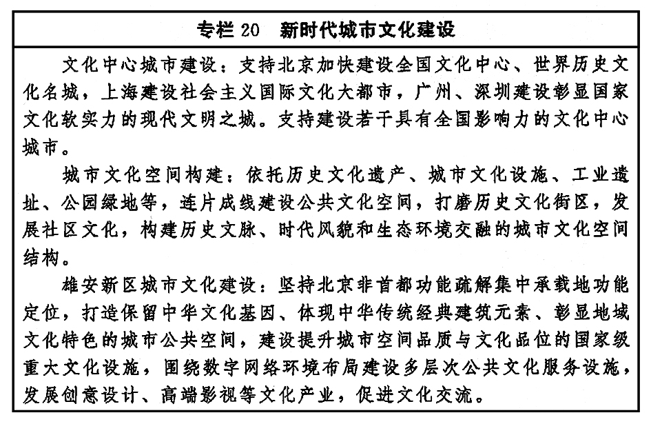 《“十四五”文化发展规划》 印发