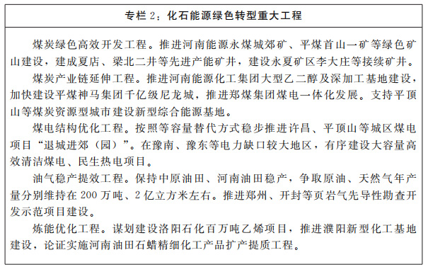 河南省人民政府關于印發河南省“十四五”現代能源體系和碳達峰碳中和規劃的通知