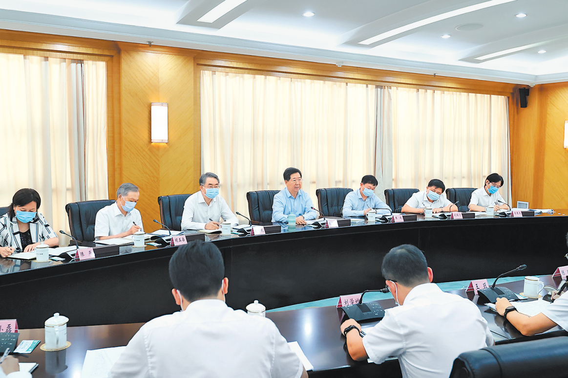 楼阳生以普通党员身份参加所在党支部党史学习教育专题组织生活会 上好必修课首修课终身课 常学常新常悟常新常用常新 