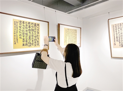 “嵩风洗耳”书法作品展在郑州开展