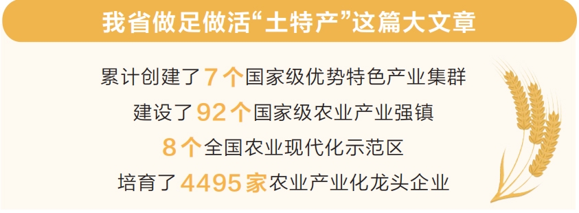 从产粮大省迈向农业强省